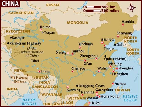 china map